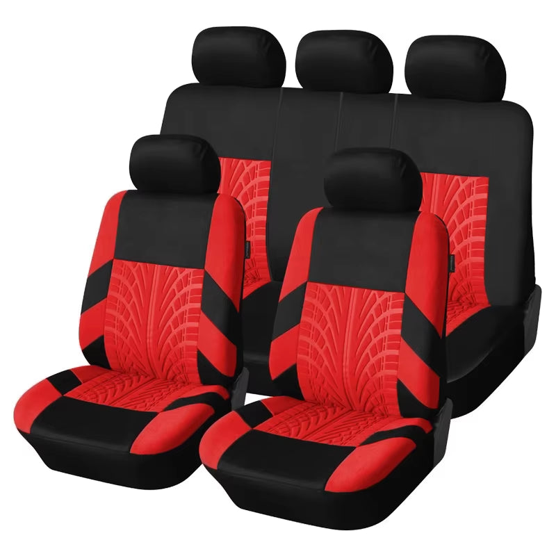 Brand Embroidery Car Seat Covers Set Car Organizer Universal for Golf 4 for Citroen C4 for Izh 2126 for Hyundai Ai 20 for Honda