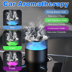 2025 New Car Diffuser Humidifier Smart Auto Air Freshener USB Rechargeable Car Aromatherapy Diffuser Automotive interior